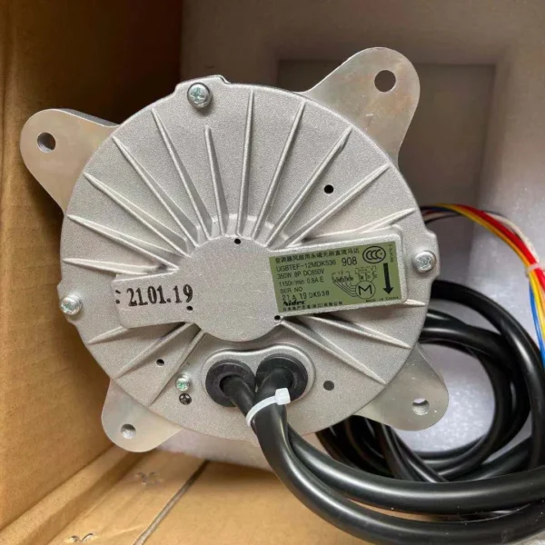 For Daikin Air Conditioner Outdoor Unit RQYQ14PY1B REYQ8P8Y1B Fan Motor UGBTEF-12MDK536 0908 Part Number 301317P 1752690 - Image 3