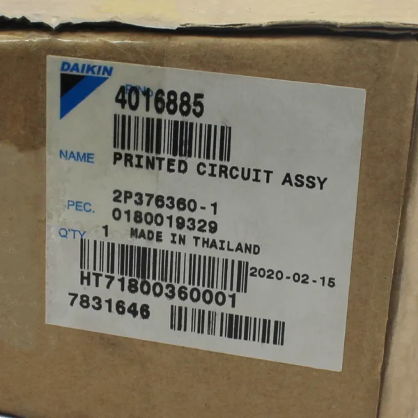 Printed Circuit Assy PCB EC13038-1 Part Number 4016885 For Daikin Outdoor Unit RZAS120BV1 RZR125MVMG New And Original - Image 6