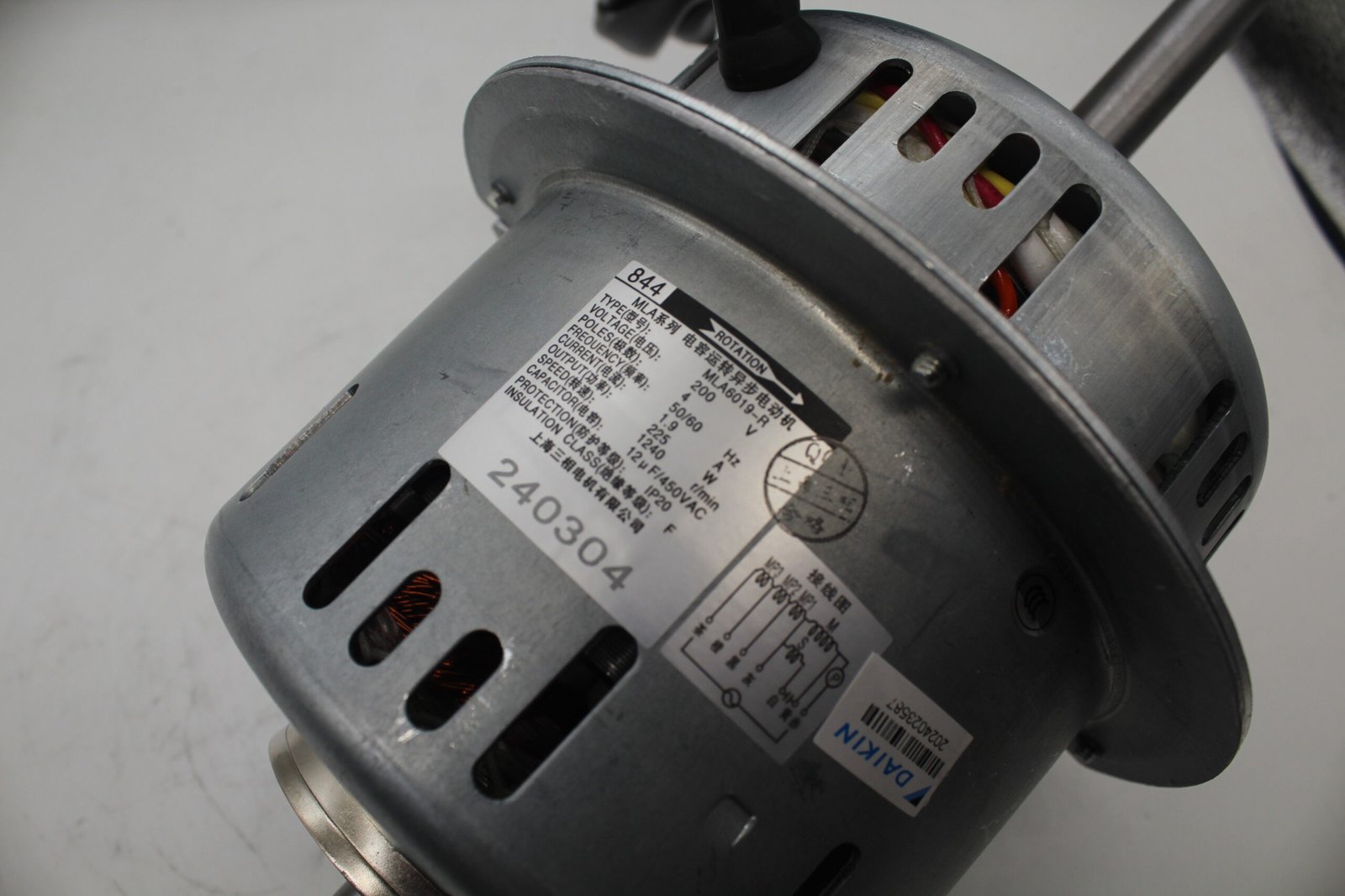 Fan Motor 844 MLA6019-R Part Number 142031J For Daikin Indoor Unit FXS125LVE3 FXSP140MMVC New And Original - Image 6