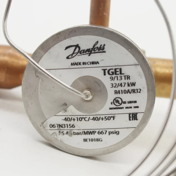 Danfoss Hot Gas Bypass Reg 067N3156 TGEL 9/13TR 32/47kW R410A/R32 New And Original In stock - Image 5