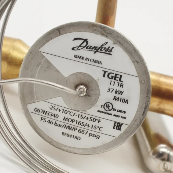 Danfoss Hot Gas Bypass Reg 067N3340 TGEL 11TR 27kW R410A New And Original In stock - Image 5