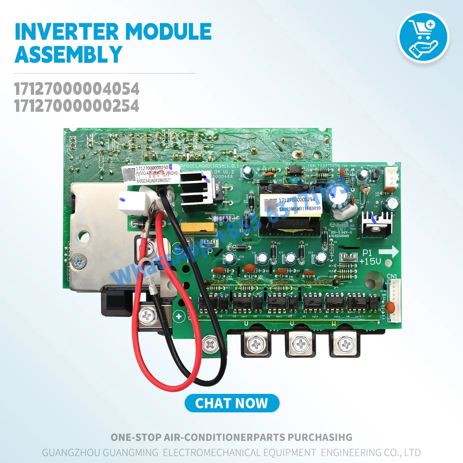 New inverter Module Assembly 17127000004054 17127000000250 50A For Midea MDV VRF Outdoor Unit Compressor Module Board PM50CLA060