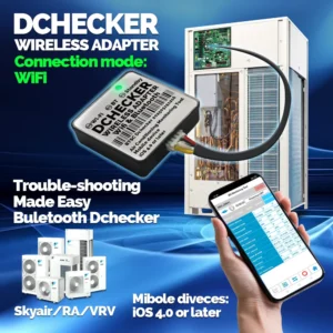 Diagnostic Tools WiFi Bluetooth Service Dchecker For Daikin VRV Skyair RA System IOS Skygeek Trouble shooting 999172T 999187T