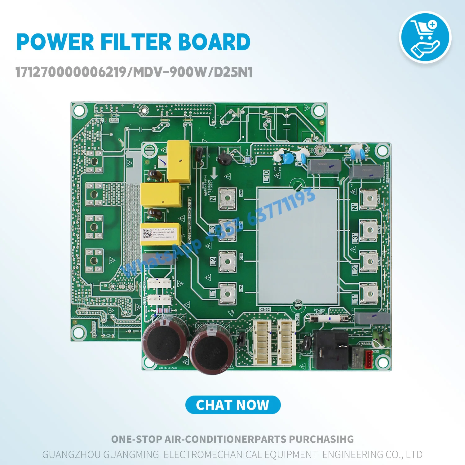 Power Filter board Assembly 17127000006219 MDV-900W/D25N1 For Midea MDV VRF Outdoor unit Air Conditioner parts tools spare