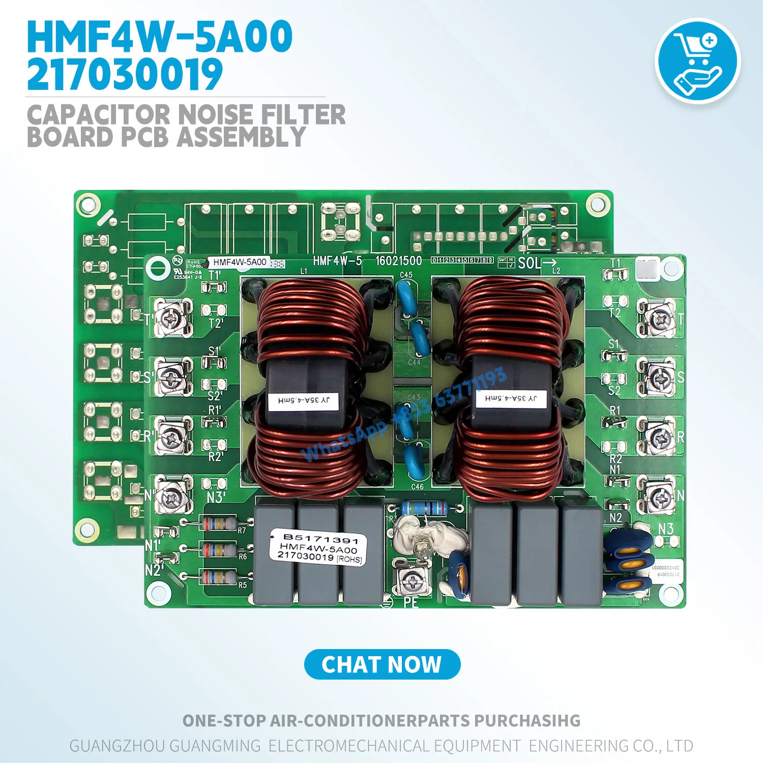 New Capacitor Noise filter board PCB Assembly HMF4W-5A00 B5171391 217030019 for TICA VRF Outdoor unit HVAC air conditioner parts