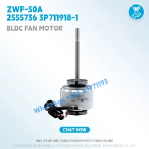 New BLDC fan motor 2555736 3P711918-1 ZWF-50A 310V 50W 1300r/min 116 for Daikin VRV Outdoor unit air conditioner Original parts