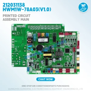 New Printed Circuit Assembly Main 212031138 HWM1W-78A03(V1.0)HVAC VRF Air Conditioner parts refrigeration tools Control Board
