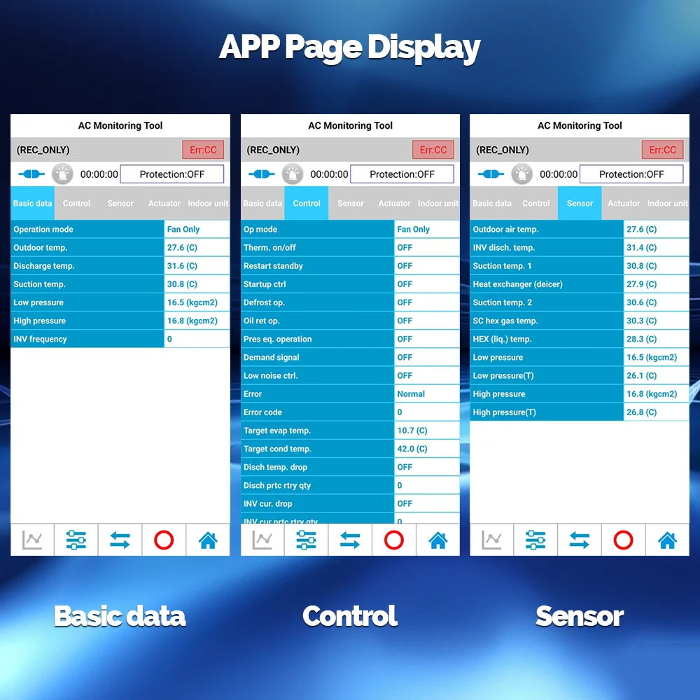 Diagnostic Tools WiFi Bluetooth Service Dchecker For Daikin VRV Skyair RA System IOS Skygeek Trouble shooting 999172T 999187T - Image 5