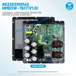 Original Compressor Inverter Driver Board Assembly 802303100142 HMD3W-7B17(V1.0) 213031232 for Trane Chigo VRF Outdoor unit new