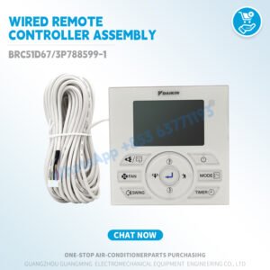 New wired remote controller Assembly BRC51D67 3P788599-1 for Daikin VRV Indoor unit Thermostat Air Conditioner parts Original