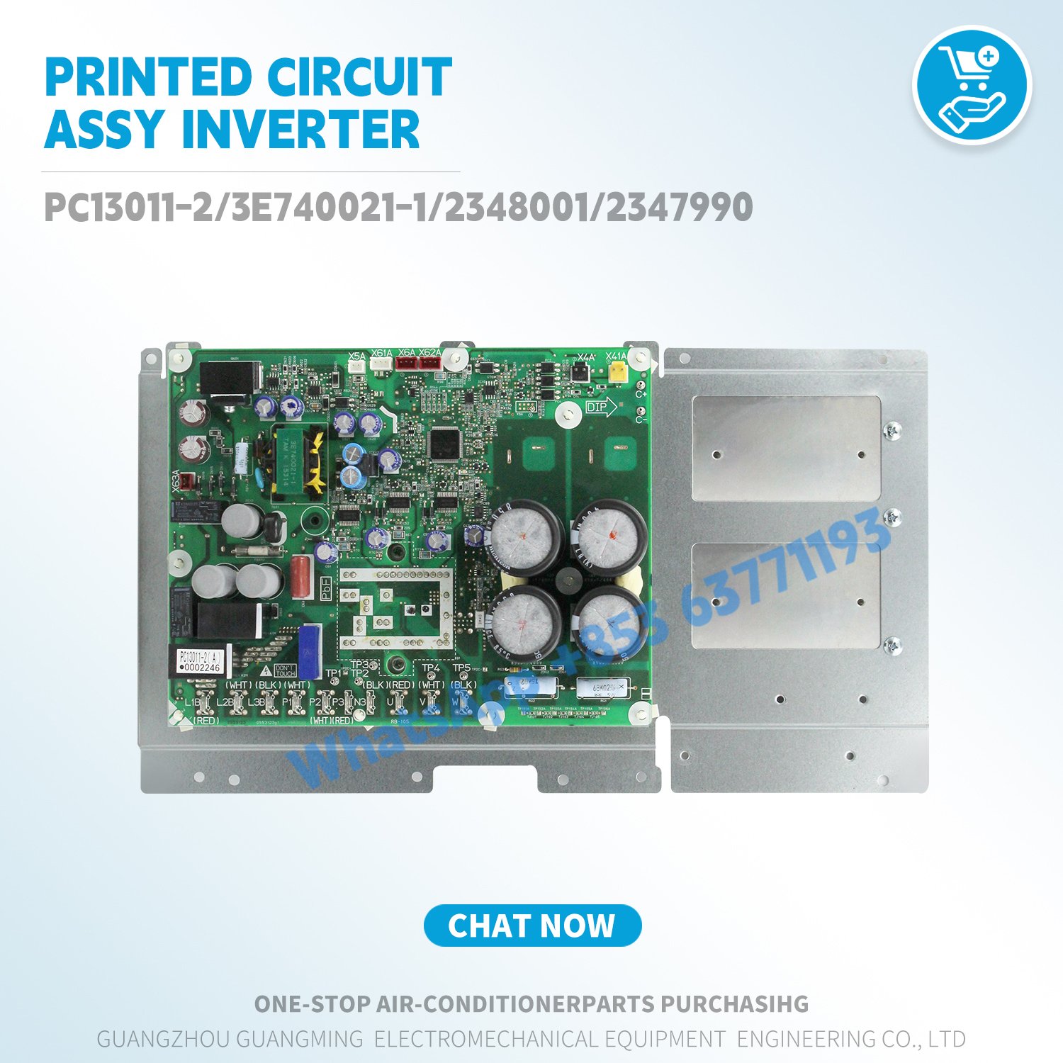 new Printed Circuit Assy Inverter PC13011-2 3E740021-1 for Daikin VRV Outdoor unit 2348001 2347990 HVAC Air Conditioner Parts - Image 5