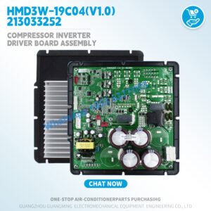 Compressor Inverter Driver Board Assembly 213033252 HMD3W-19C04(V1.0) for HVAC VRF Outdoor unit air conditioner parts pcb Module