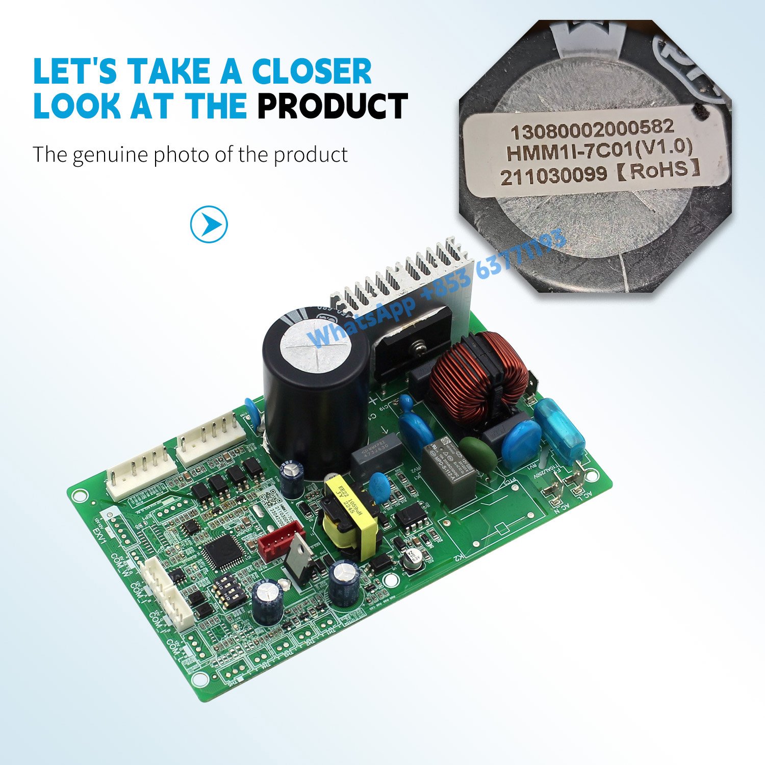 fan Inverter Drive control board PCB 211030099 HMM1I-7C01 for McQuay VRF Outdoor unit HVAC air conditioner parts Original tools - Image 3