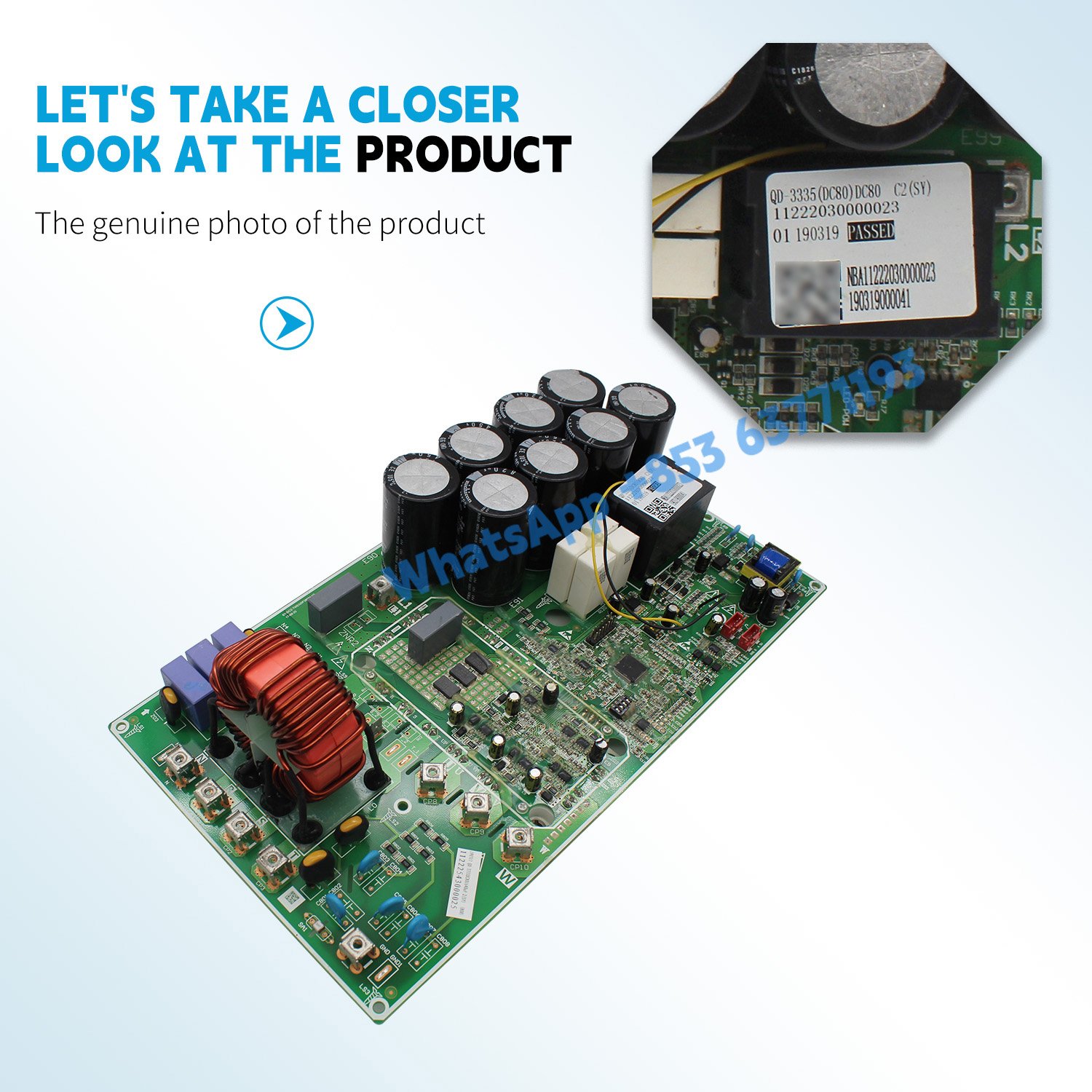 new Inverter Drive Board Assembly 11222030000023 01190319 for AUX VRF Outdoor unit HVAC Air Conditioner Parts PCB PLC tools - Image 3