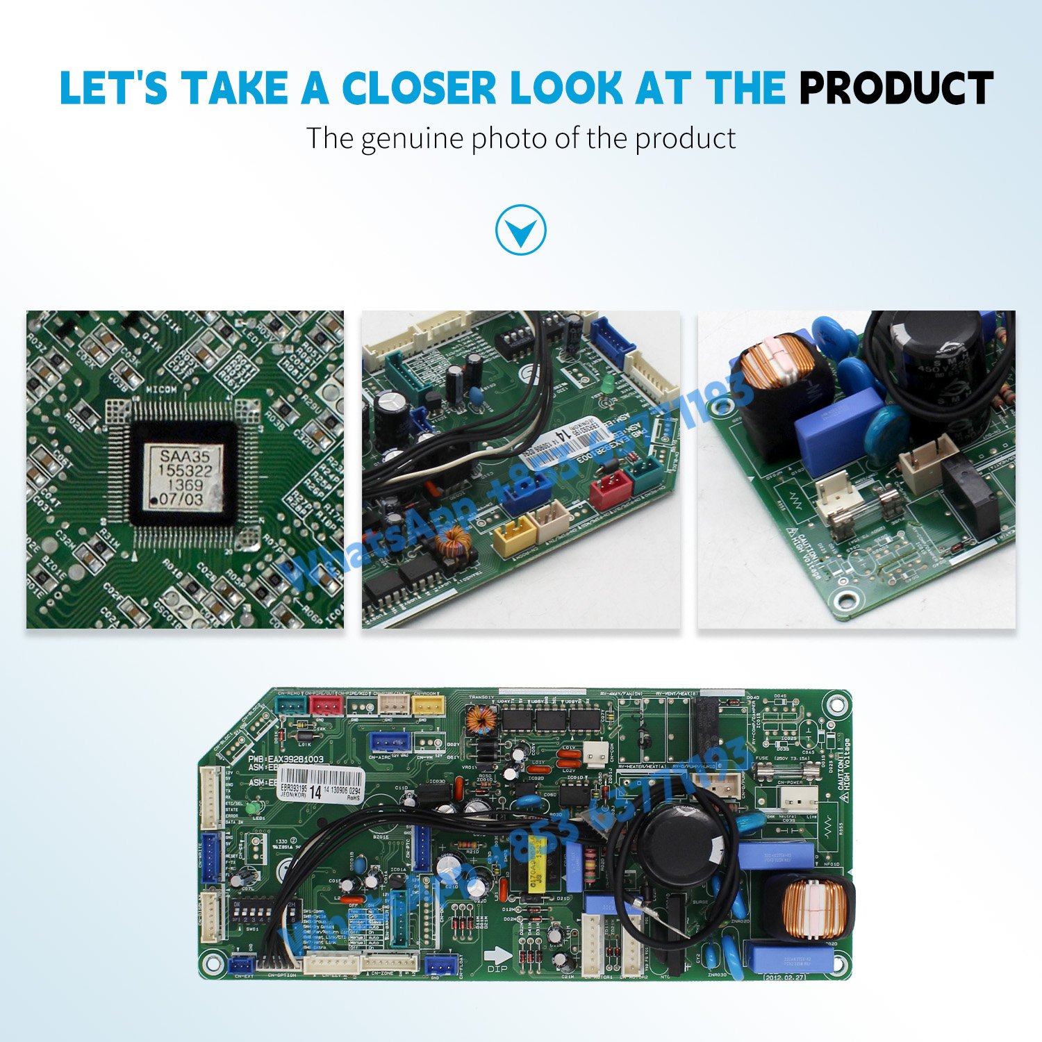 Pcb Assembly Main EBR39139514 EAX39281003 for LG Multi-V Outdoor Unit duct type air conditioner New And Original - Image 3