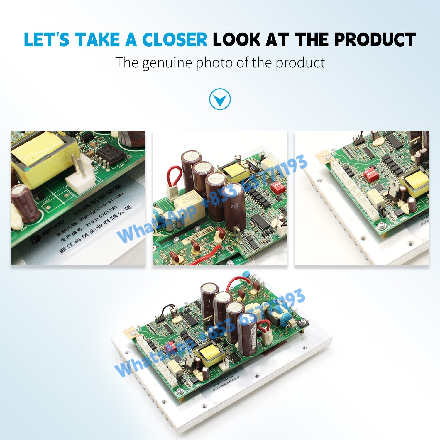 EC fan drive module FDP-S27510-01-TR3 Printed Circuit Assy Inverter PCB Compressor Module Board Assembly air conditioner parts - Image 3