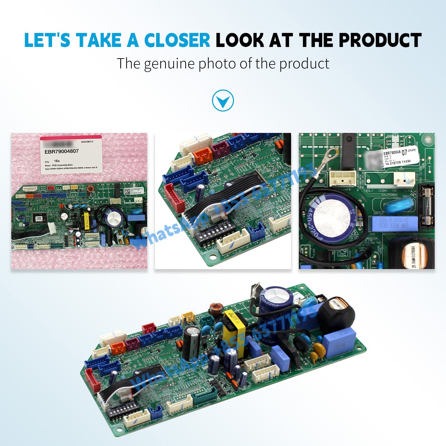 New Original Pcb Assembly Main EBR79004807 EAX66454001 for LG Multi-V Indoor Unit HVAC Air Conditioner parts accessories tools - Image 3