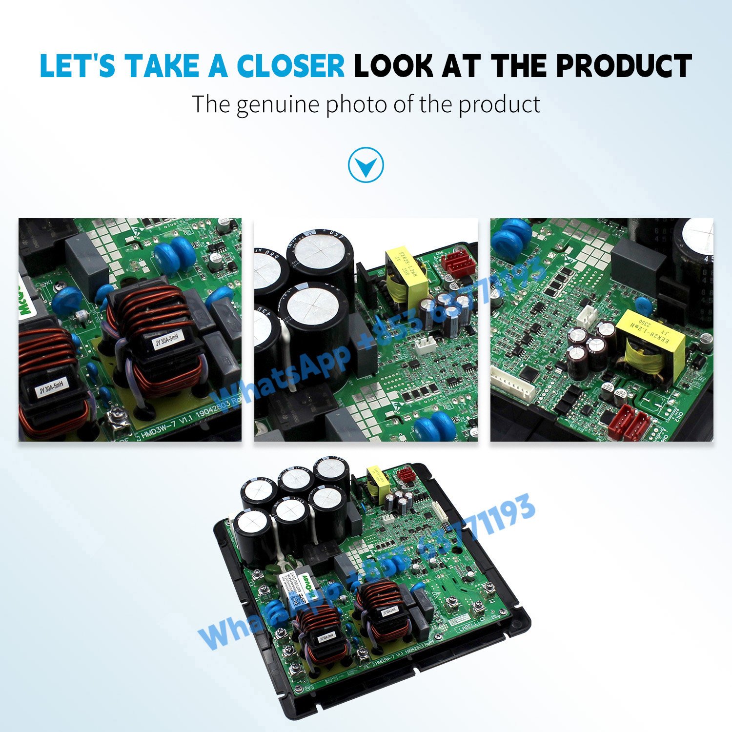 New Inverter Pcb Assembly MC830(50A)_C01 AC5BI12.WM.V002(V1.2) L04084615828 X2407310002 for McQuay VRF HAVC air conditioner part - Image 3