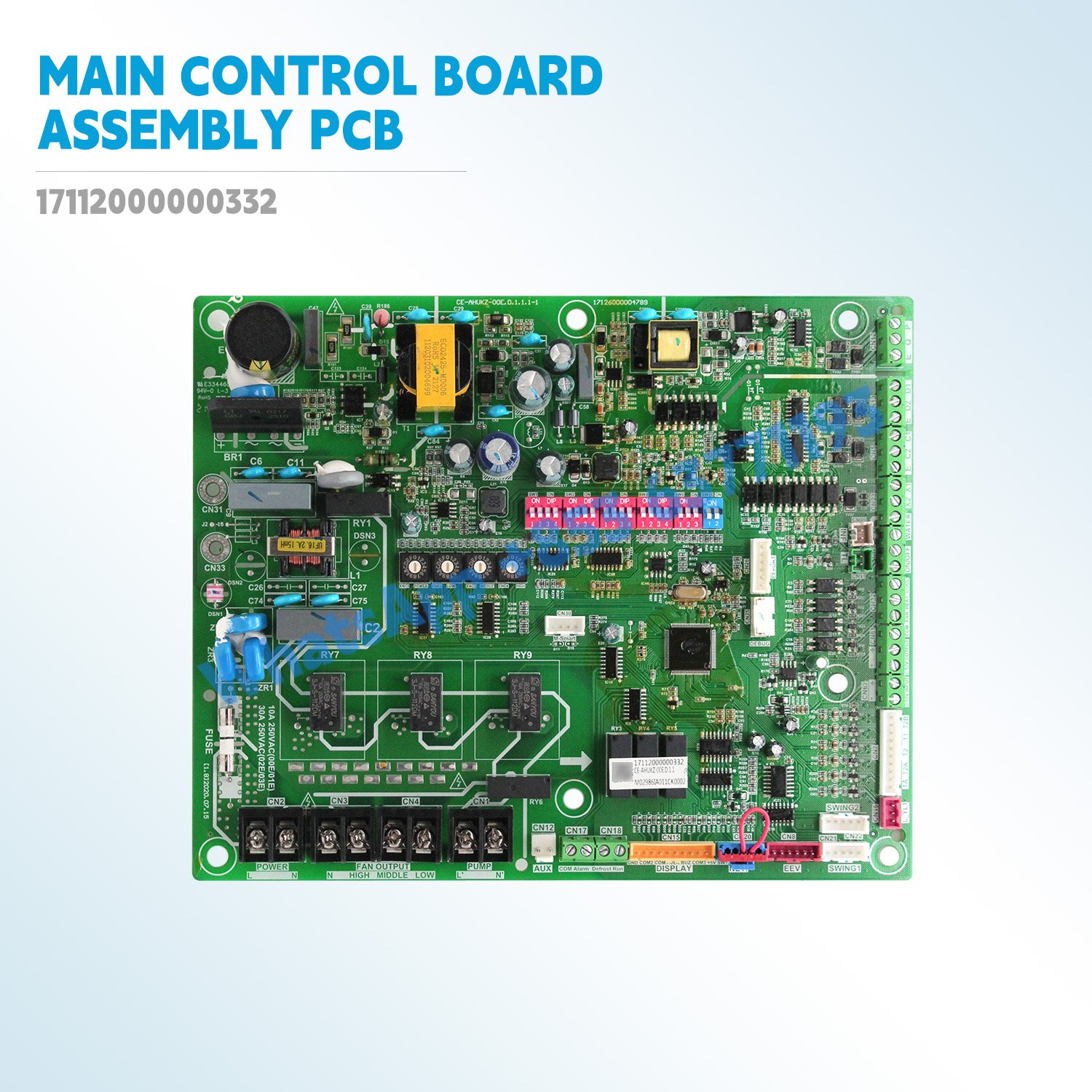 New Indoor Main Control Board Assembly pcb 17112000000332 For Midea VRF Unit CE-AHUKZ-00E.D.1.1 HVAC air conditioner parts tools - Image 5