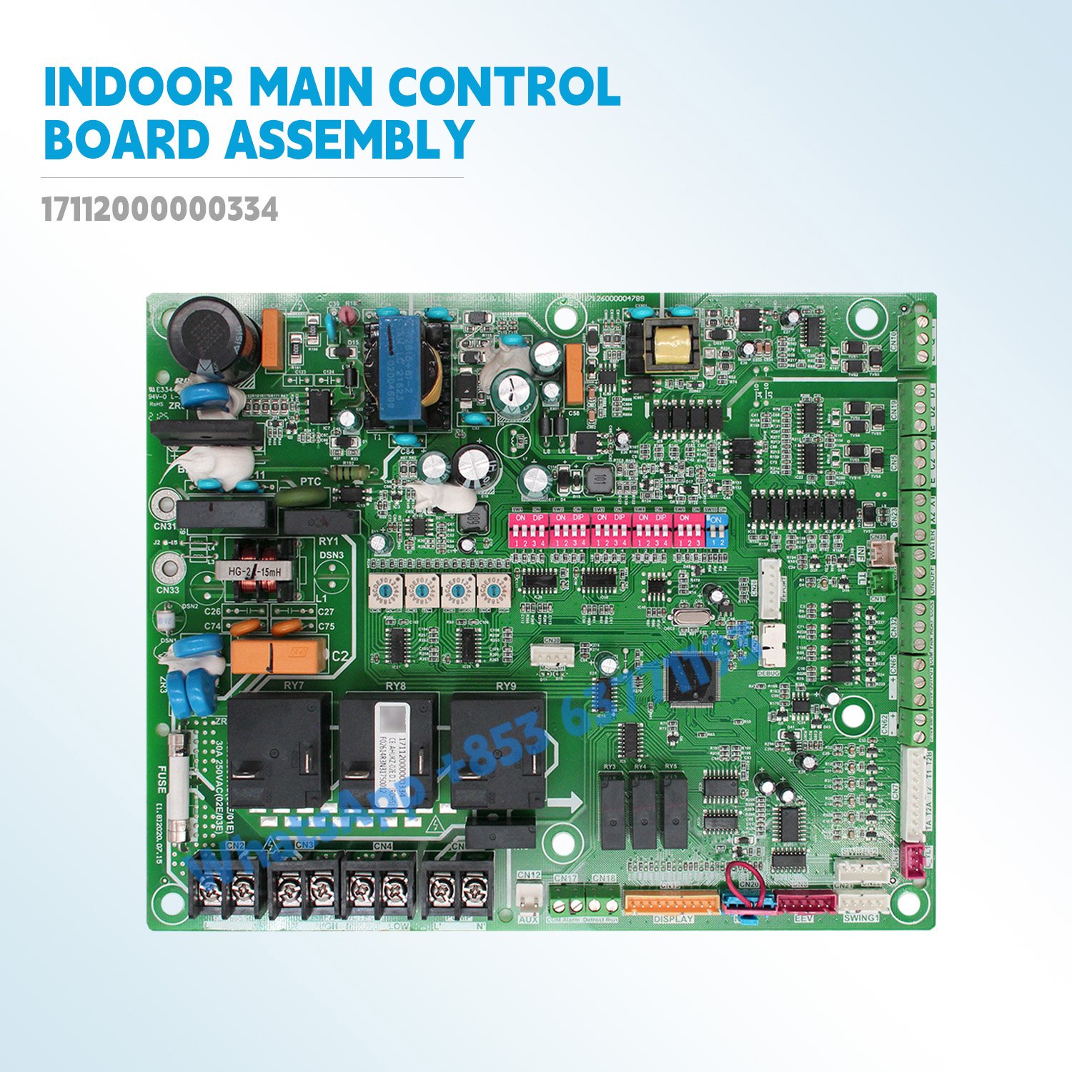 New Indoor Main Control Board Assembly 17112000000334 CE-AHUKZ-02E.D.1.1 For Midea MDV VRF Unit HVAC air conditioner parts tools - Image 5