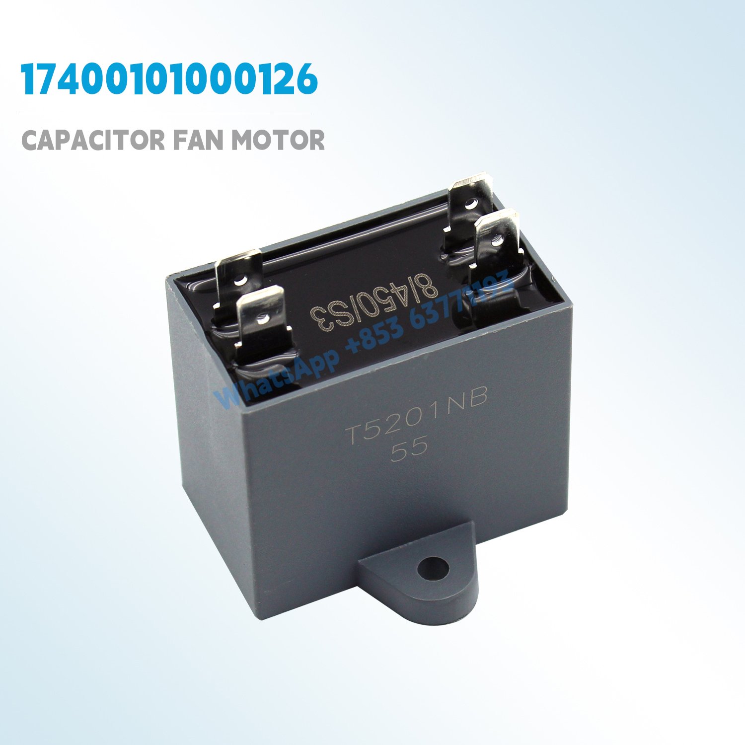 New Capacitor Fan Motor 17400101000126 CBB61 For Trane VRF Outdoor Unit 8UF 450VAC 50/60Hz HVAC air conditioner Original parts - Image 5