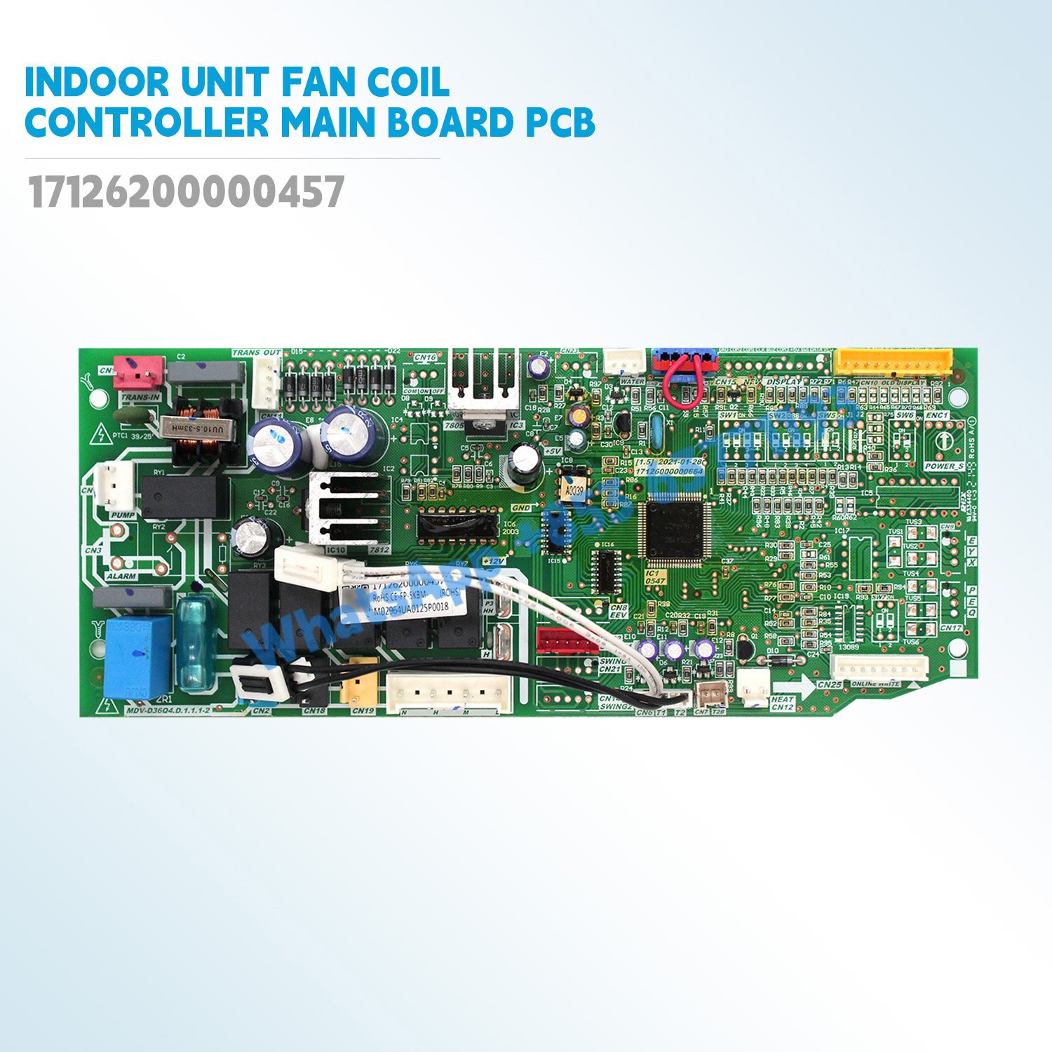 Indoor Unit Fan Coil Controller Main Board PCB 17126200000457 For Midea VRF Unit MDV CE-FP-5KBM-Z/B.D.2.1 air conditioner parts - Image 5