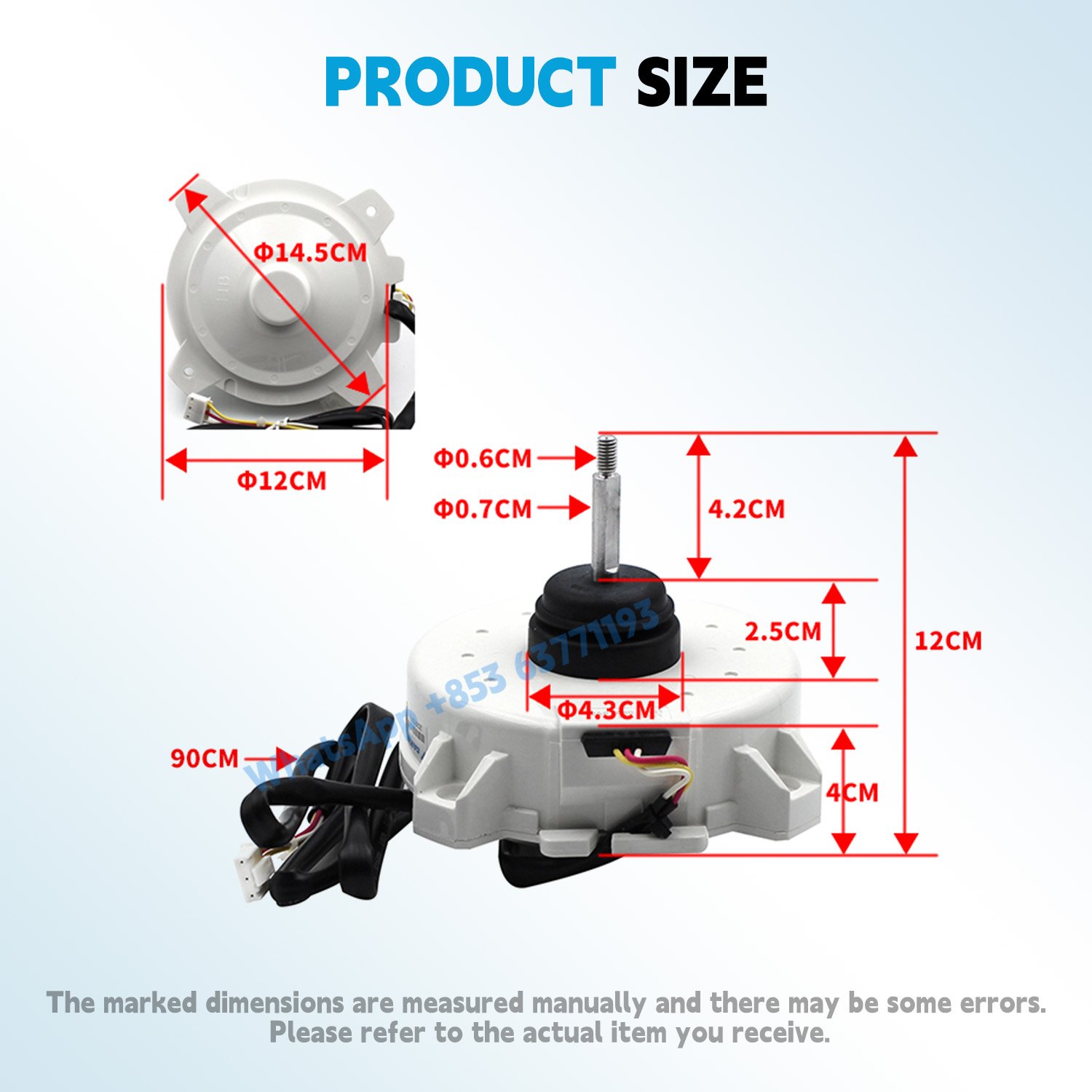 Condenser Dc Fan Motor 5022557 For Daikin VRV Outdoor unit DFC05A3VA 2P449020-4 RDXAS50BA ARXD25A5V1B New Air Conditioner Parts - Image 3