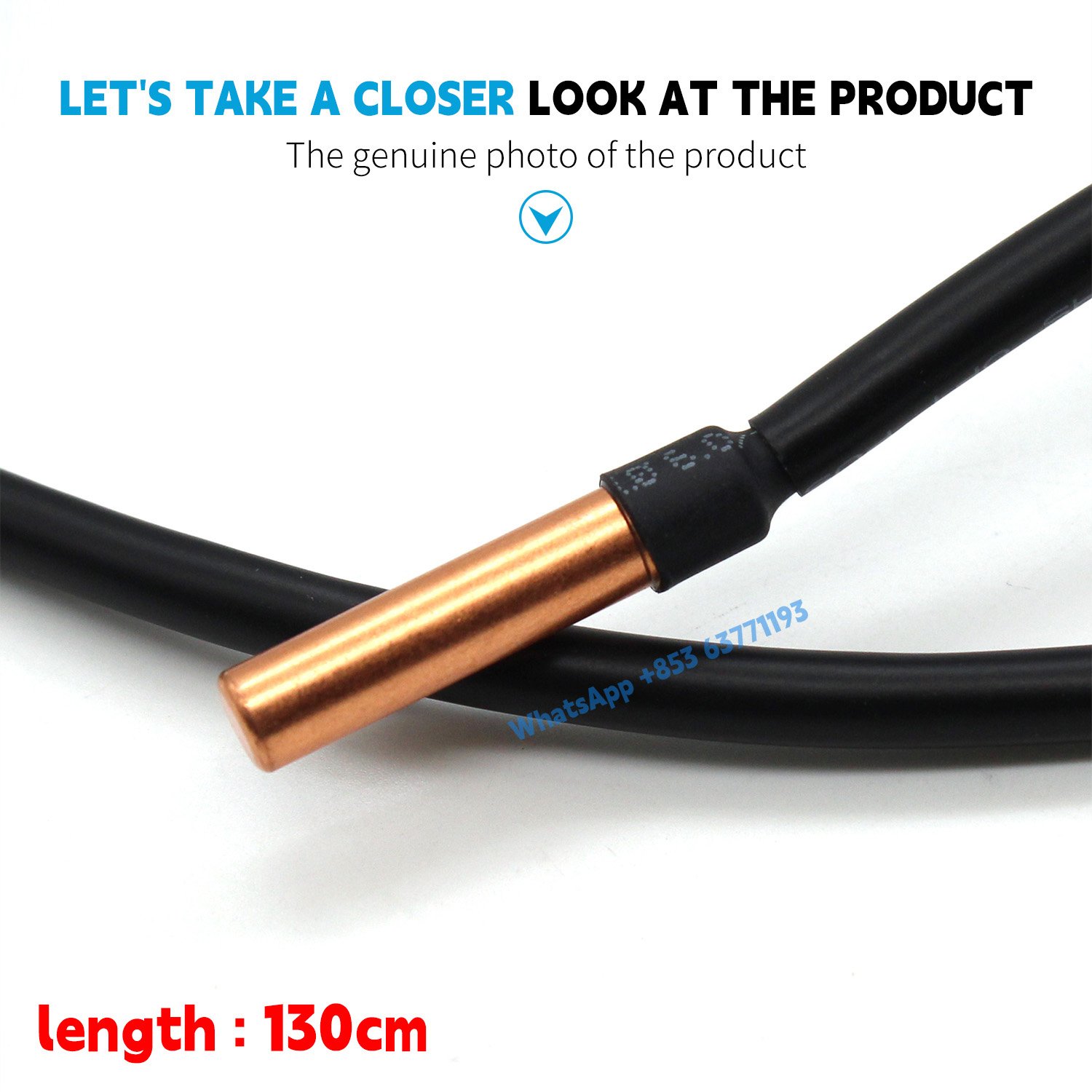 Pipe Temperature Sensor Thermistor Assembly 11201007000382 CGQ-WDGW4100 ...