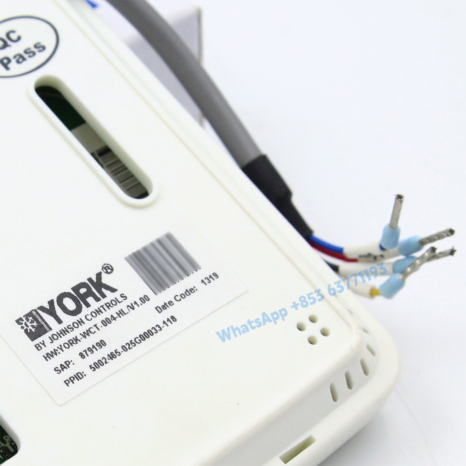 Air Conditioning Fitting WVH-02-GY Electric Touch Panel Thermostat ...