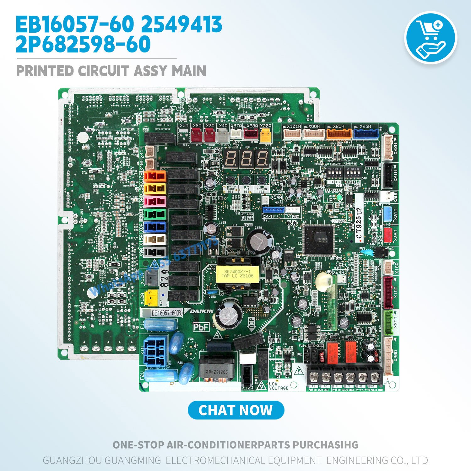Printed Circuit Assy Main control Board EB16057-60 2549413-2P682598-60 for Daikin VRV Outdoor unit HVAC air conditioner partsPCB