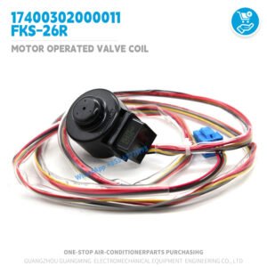 New motor operated valve coil 17400302000011 FKS-26R For Midea MDV VRF Outdoor Unit Assembly HVAC Air Conditioner Original tools