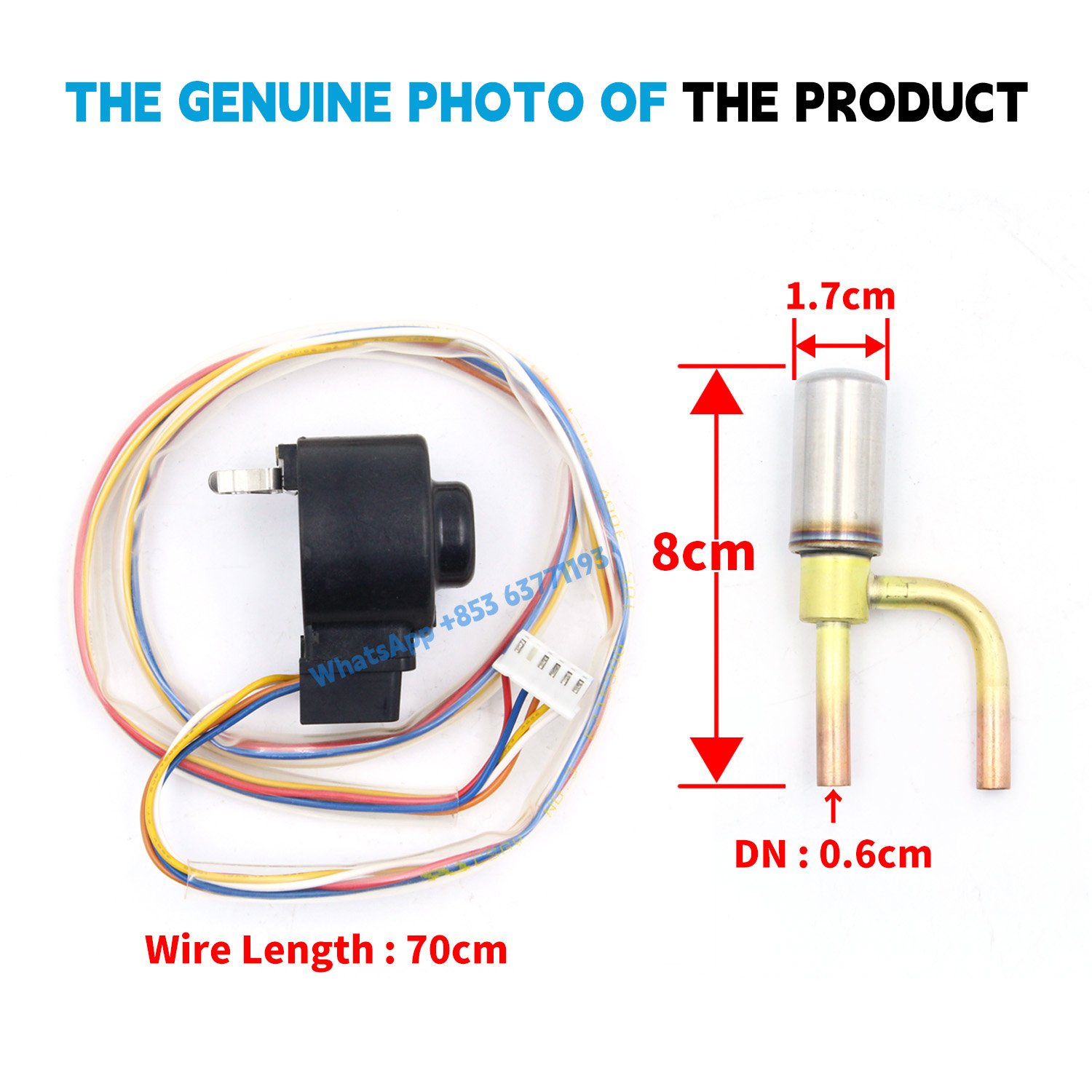 motor operated valve coil Assembly D16DM-6R A43C2467 1980882 3SB58173-1 Electronic Expansion Body Motorized for Daikin VRV unit - Image 4