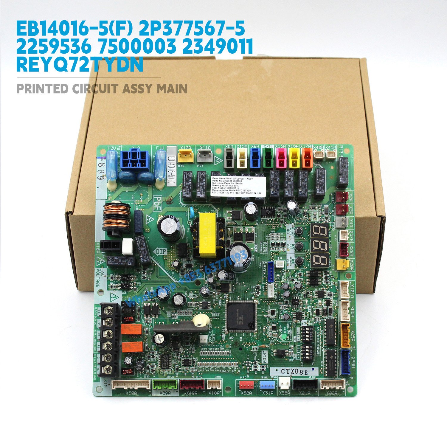 New Printed Circuit Assy Main Board EB14016-5 2P377567-5 2259536 7500003 2349011 for Daikin VRV Outdoor unit REYQ72TYDN Original - Image 4