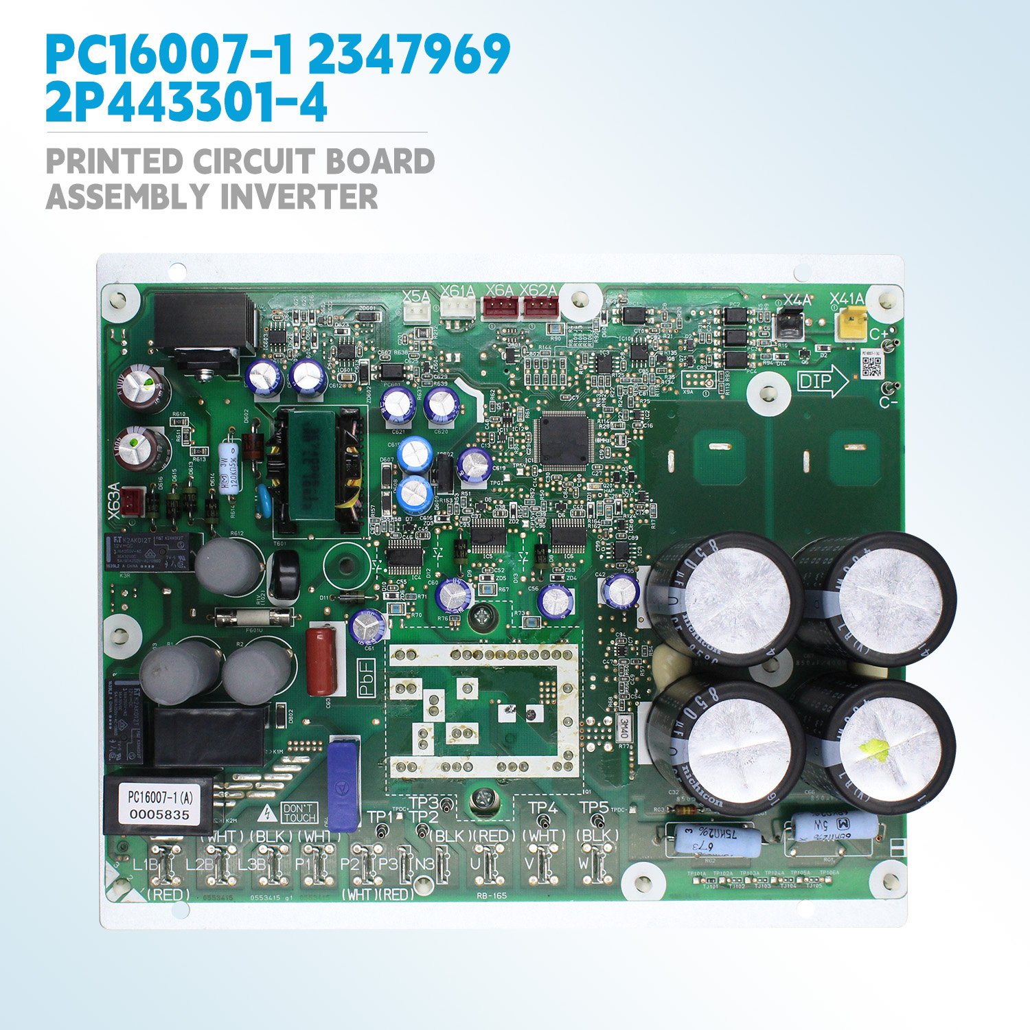 Printed Circuit Board Assembly inverter PC16007-1 Replaces PC13011-1 2P443301-4 2347969 for Daikin VRV Outdoor unit New HVAC PCB